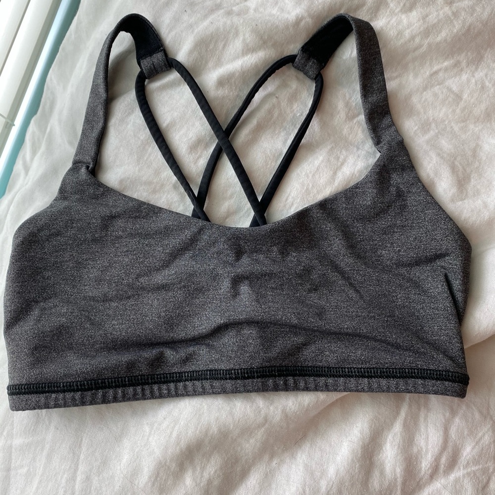 Grey Lululemon Sports Bra